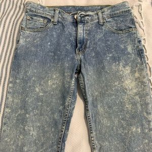 Levi 511 Stone acid wash